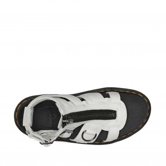 Olson Zip White Milled Nappa