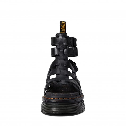 Ricki Platform Black Nappa Lux