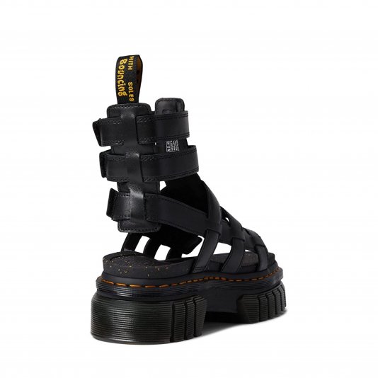 Ricki Platform Black Nappa Lux
