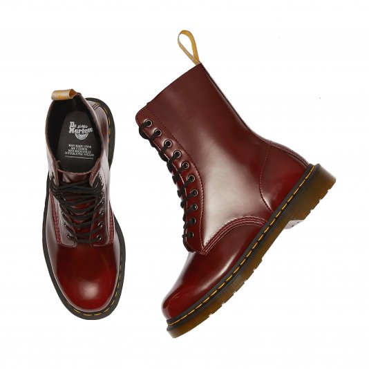 1490 Vegan Cherry Red