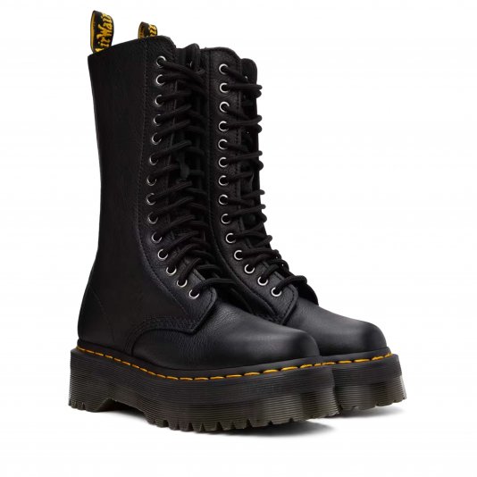 1B99 Zip Platform Black Pisa