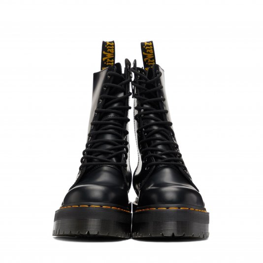 Jadon Zip HI Black Polished Smooth
