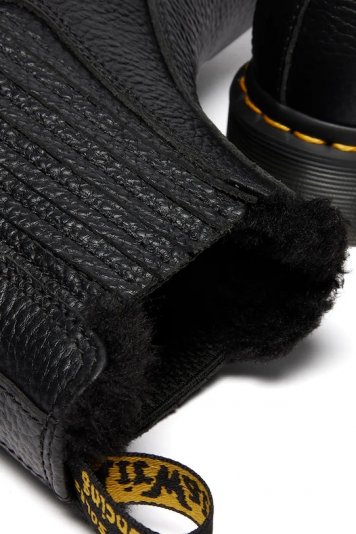 2976 Leonore II Black Milled Nappa