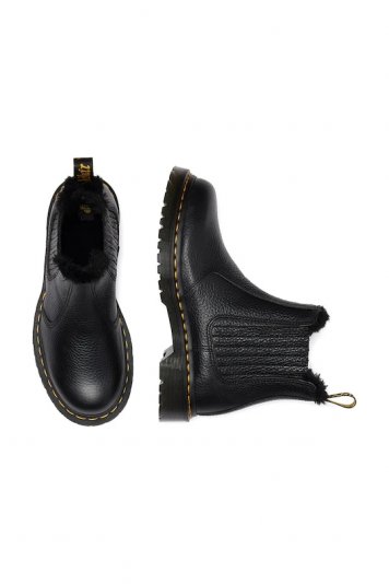 2976 Leonore II Black Milled Nappa