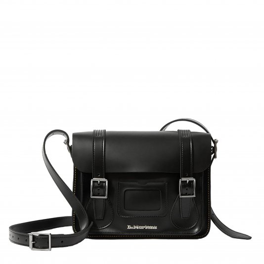 11 Inch Crossbody Black Kyiv / Smooth
