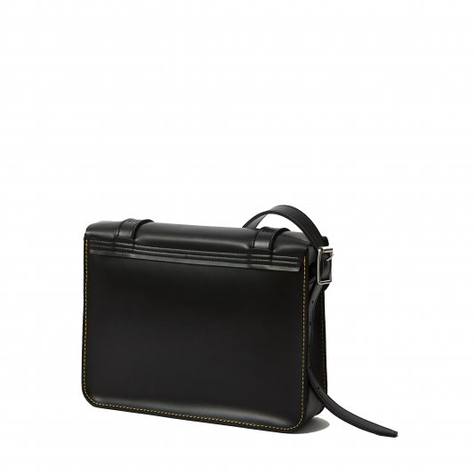 11 Inch Crossbody Black Kyiv / Smooth