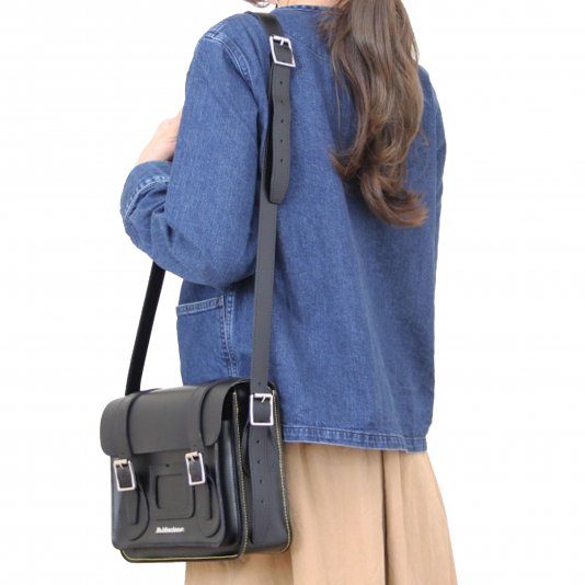 11 Inch Crossbody Black Kyiv / Smooth