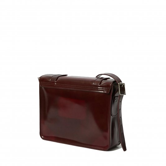 11 Inch Crossbody Vegan Cherry Red