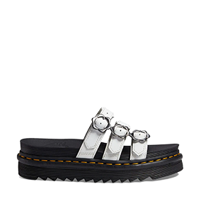 Blaire Slide Flower White Hydro