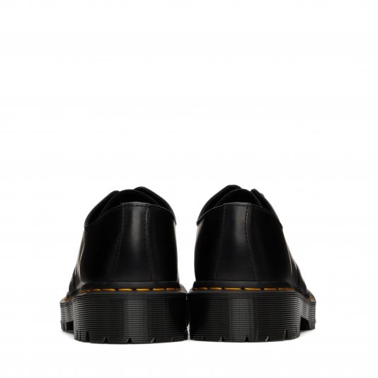1461 Bex Squared Toe Black Polished Smooth