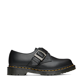 1461 Buckle Black Classic Pull Up