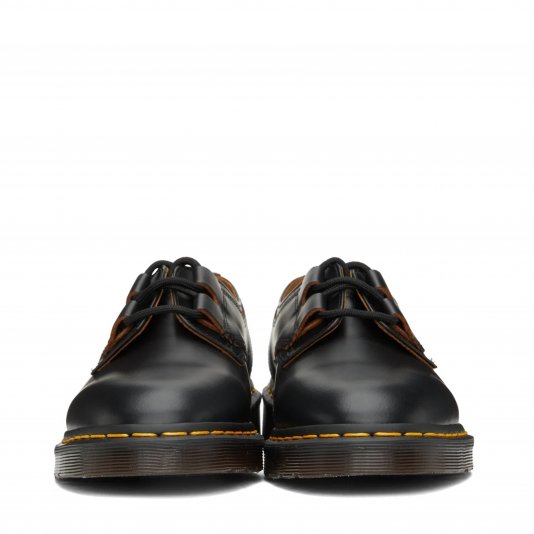 1461 Ghillie Black Vintage Smooth