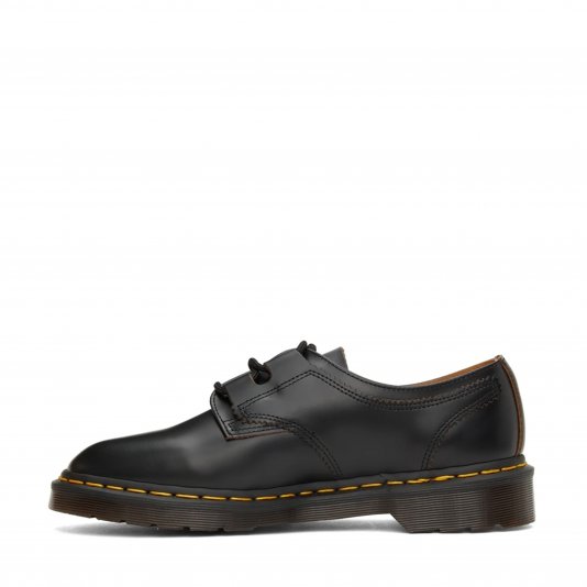 1461 Ghillie Black Vintage Smooth