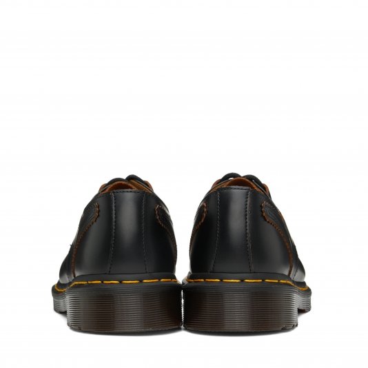 1461 Ghillie Black Vintage Smooth