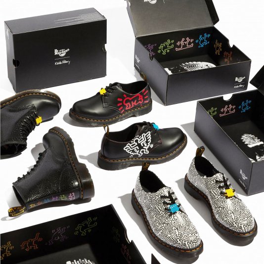 1461 Keith Haring Multi / Black Smooth