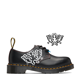 1461 Keith Haring Multi / Black Smooth
