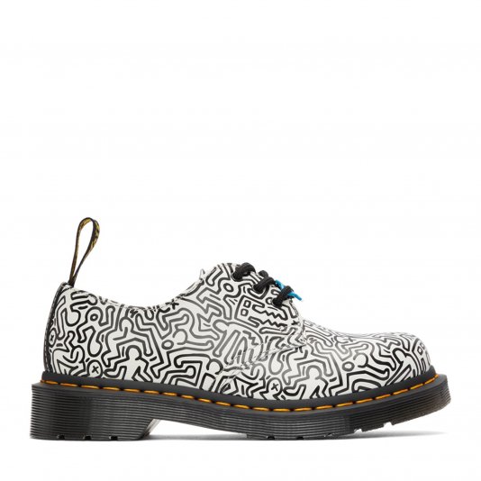 1461 Keith Haring White / Black Smooth