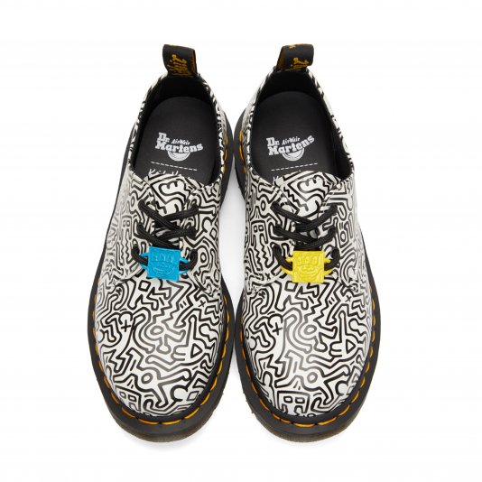 1461 Keith Haring White / Black Smooth