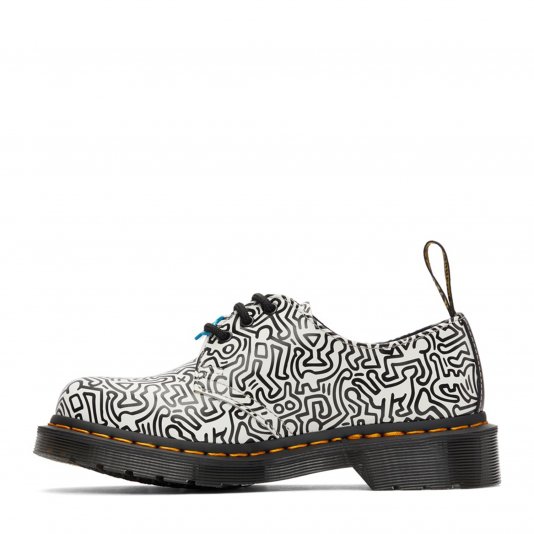1461 Keith Haring White / Black Smooth