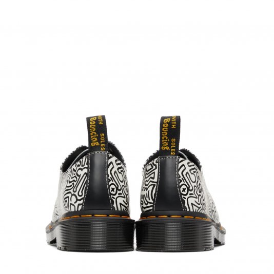 1461 Keith Haring White / Black Smooth