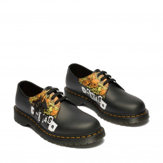 1461 Metallica White / Multicolor Backhand / Metallica Damage Tour Print