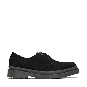 1461 Mono Black Milled Nubuck WP