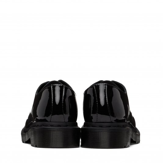 1461 Mono Black Patent Lamper