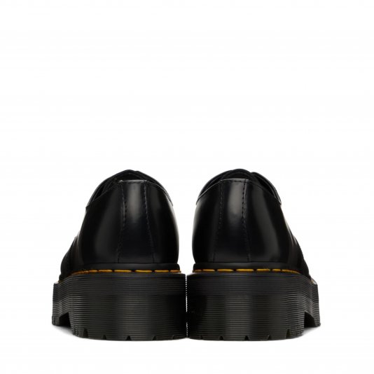 1461 Platform Black Polished Smooth