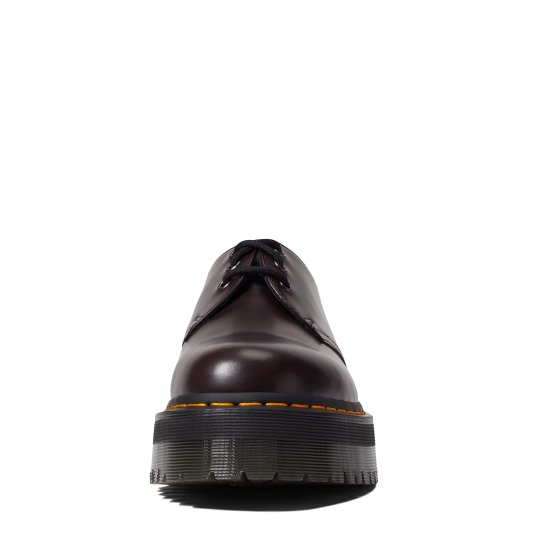 1461 Platform Burgundy Smooth