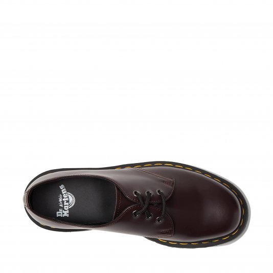 1461 Platform Burgundy Smooth