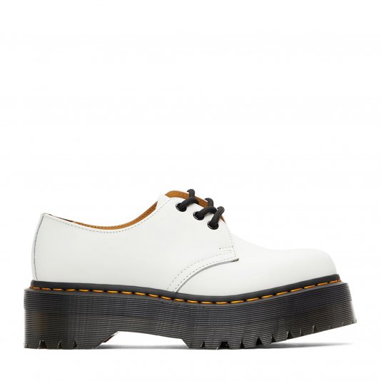 1461 Platform White Smooth