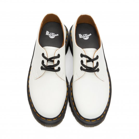 1461 Platform White Smooth
