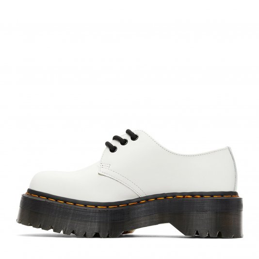1461 Platform White Smooth