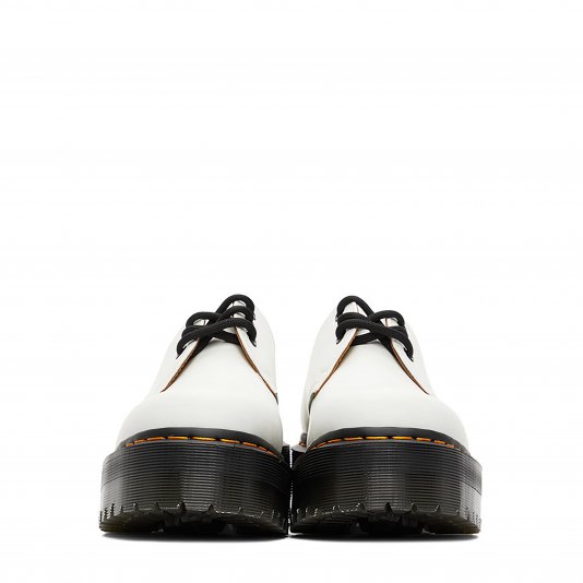 1461 Platform White Smooth