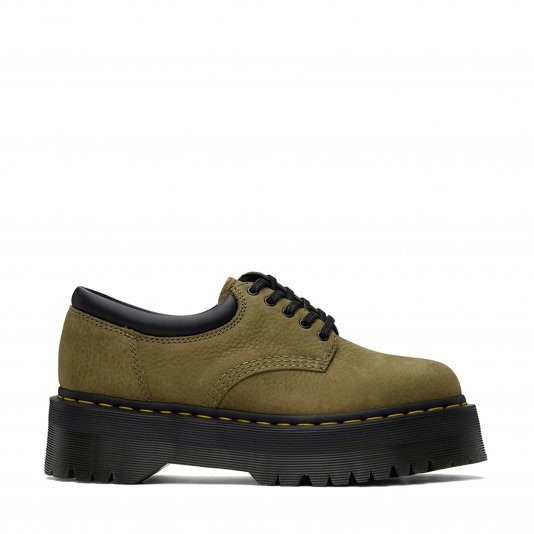 8053 Platform Muted Olive Titan Tumbled Nubuck
