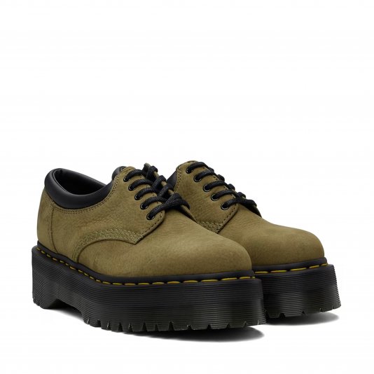 8053 Platform Muted Olive Titan Tumbled Nubuck