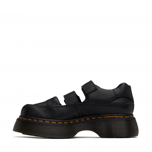 Buzz Mary Jane Black Milled Nappa