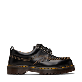 Lowell Moc Toe Black Analine