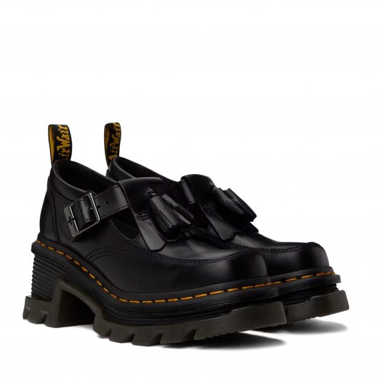 Mary Jane Corran Heeled Black Atlas