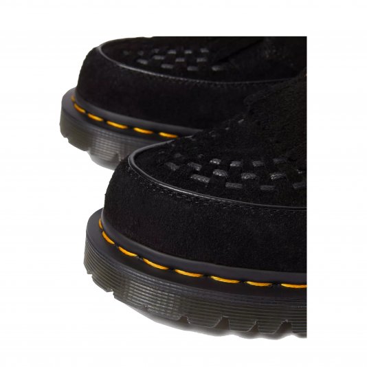 Ramsey Kiltie Buckle Creepers Black Desert Oasis Suede