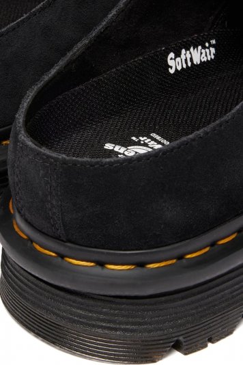 Zebzag Anywair Black Bronx Suede