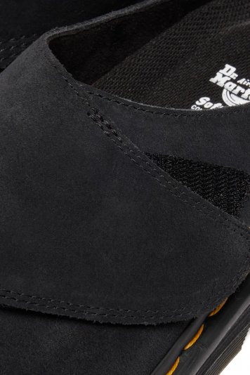 Zebzag Anywair Black Bronx Suede