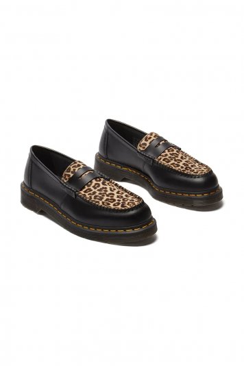 Penton Black / Light Tan Hair On / Smooth