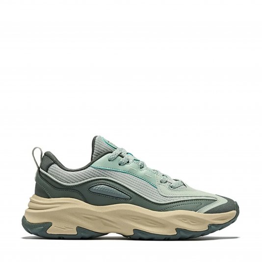 Chidi Light Gray/Deep Green/Cream