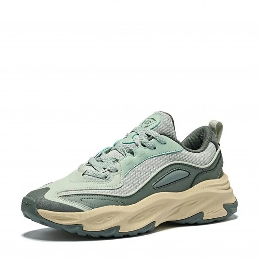 Chidi Light Gray/Deep Green/Cream