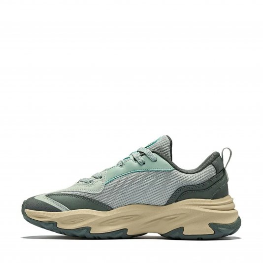 Chidi Light Gray/Deep Green/Cream