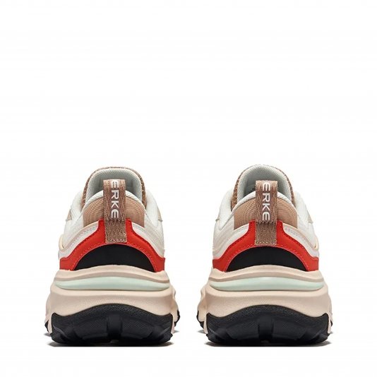 Chidi Off White/Elk Brown/Coral