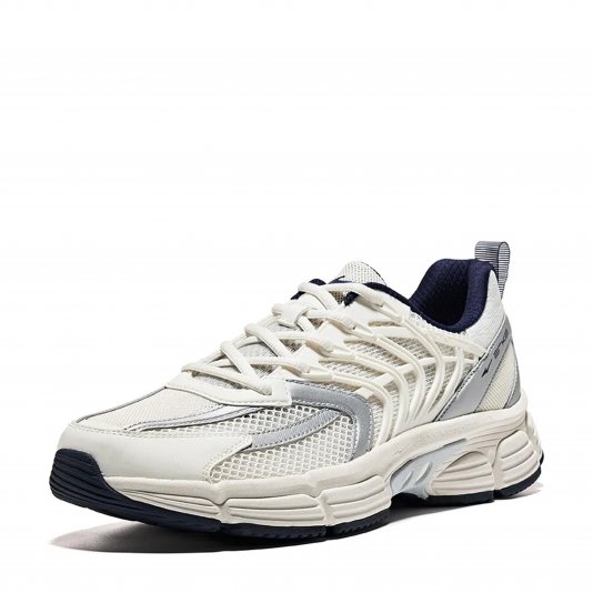 Fishbone White/Bright Silver/Navy Blue