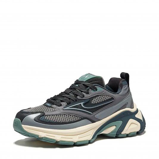 Hongyu 2 Light Grey/Ink Navy