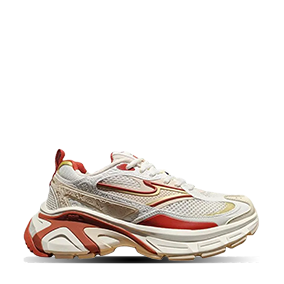 Hongyu 2 White/Bright Red/Gold